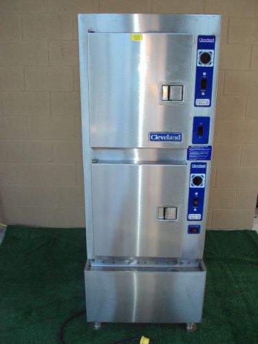 CLEVELAND 24CGA10 GAS CONVECTION STEAMER  WITH H20 FILTER SYSTEM &#034;NICE&#034;