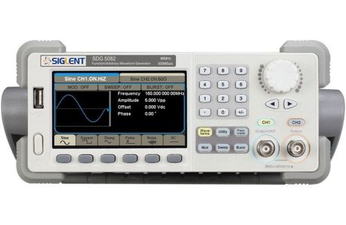 Siglent sdg5082 - 80 mhz; 2 ch; 500 msa/s waveform generator for sale