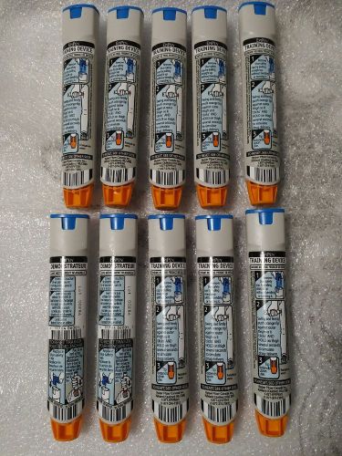 10 EpiPen Epi Pen EPINEPHRINE Reusable Trainer CPR First Aid Training Device
