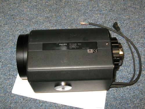Philips bosch ltc3293/50 security camera 20x zoom lens 1/2 12-240mm f1.6 c mount for sale