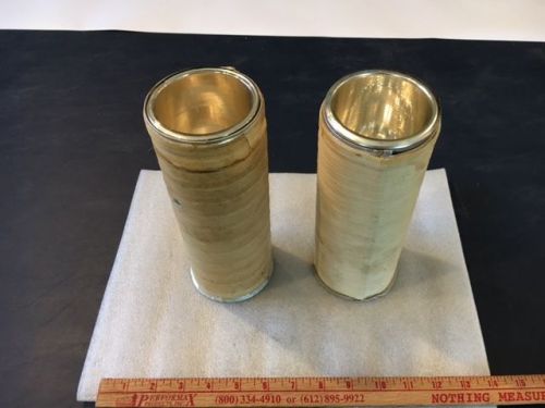 Two pope scientific liquid nitrogen dewars - 750 ml capacity - tape wrapped for sale