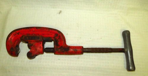 Rigid pipe cutter 2a heavy duty 1/8 to 2 inch plumbing construction made usa for sale