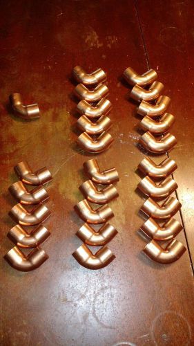 26 pc 1 inch Copper Fitting Sweat 90 Elbow Canada
