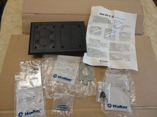 Nos walkerduct source ii floorduct activation floor flange kit &amp; outlet covers for sale
