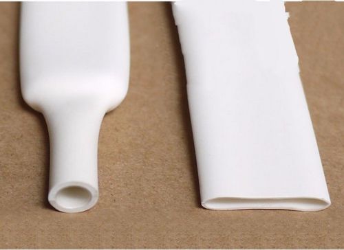 Waterproof Heat Shrink Tubing Sleeve ?30mm Adhesive Lined 3:1 White x 1.22 M