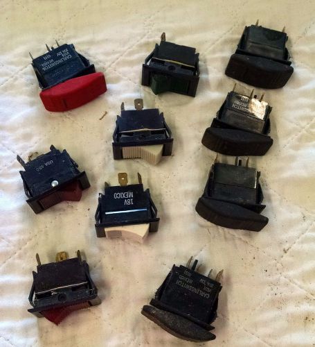 Used Toggle Switches Lot of 10