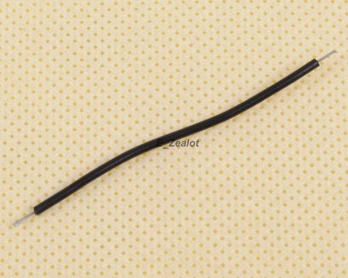 100pcs black tinning pe wire pe cable 50mm 5cm jumper wire copper new for sale