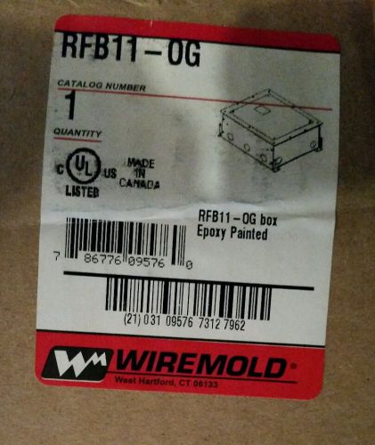 RFB11-OG wiremold OG box apoxy painted