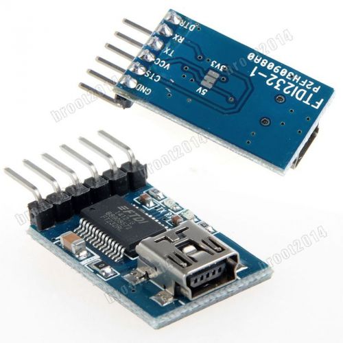 5V FT232RL USB to Serial adapter module Board USB TO RS232 Max232 for Arduino