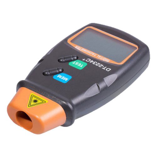 LCD Digital Laser Photo Tachometer Non Contact Auto RPM Tester Detector