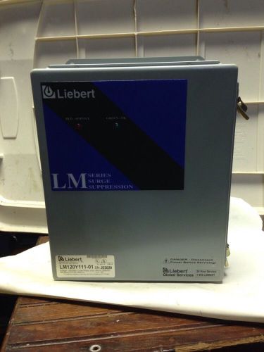 Liebert LM120Y111-01 3-Phase Surge Protector Suppression 120/208 Volts