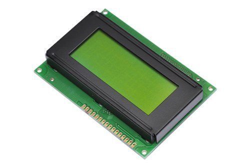 5pcs 5v lcd 16x4 1604 character lcd display module lcm yellow blacklight new for sale