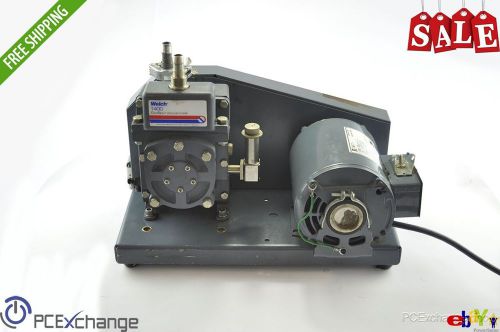Welch 1400 duoseal vacuum pump 1/3 hp s55nxmpf-6788 for sale