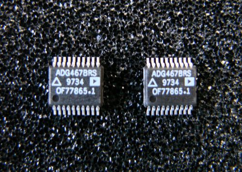 Analog Device ADG467BRS Octal Channel Protector IC, SSOP-20, Qty.2