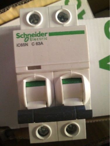 New Schneider small IC65N 2P C63A air circuit breaker switch