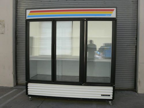 True gdm-72 three glass door deli style refrigerator for sale