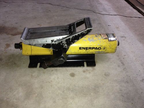 Enerpac air pneumatic foot pedal acutated hydraulic pump 10k psi for sale