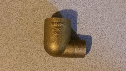 Nibco 707-lf 1-1/4 x 3/4 reducing elbow, 90 ell c x c cast dzr brass pressure for sale