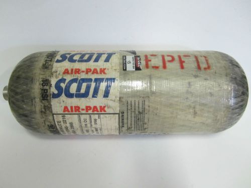 SCOTT Air-Pack 2216 PSI 30 Min Carbon Fiber Tank