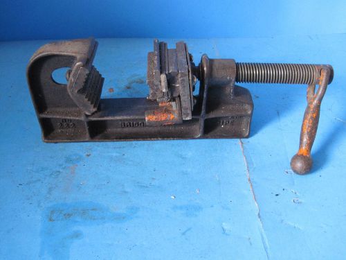 Vintage Armstrong Bridgeport No. 222 1/8&#034; -2&#034; Pipe Vise Hand Tool Made In USA