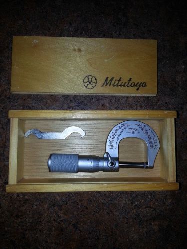 MICROMETER  1&#034; MITUTOYO WITH BOX
