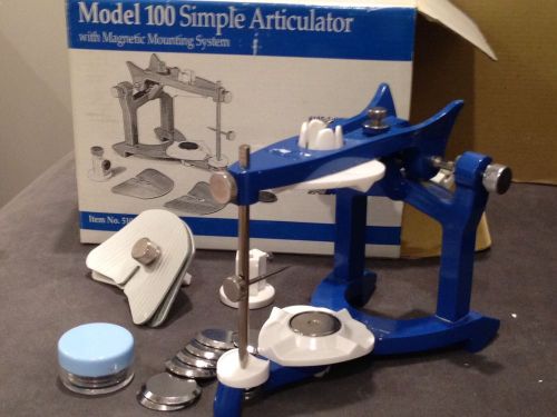 WhipMix Model 100 Simple Articulator.  Dental Laboratory/Dentist.