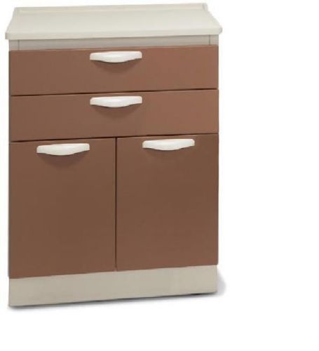Midmark 2061-002-216 Two Drawer Treatment Cabinet New Pebble Gray