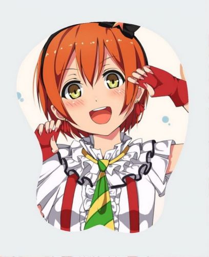 Love Live! Anime Hoshizora Rin Bust Stereoscopic Mouse Pad