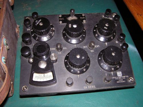 Vintage Leeds &amp; Northrup 5430-A Test Set  UNTESTED