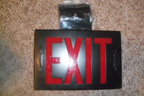 Exit Sign Lithonia New Old Stock Lighted &#034;Exit Sign&#034;, In the Original Box.