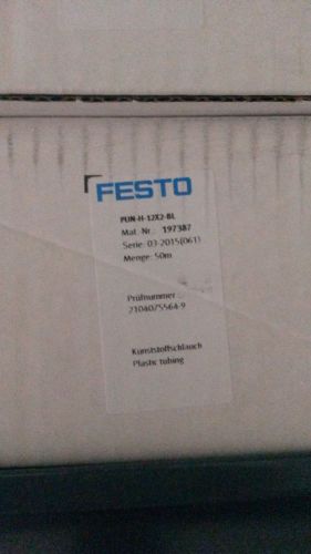 FESTO TUBING  PUN-H-12 X 2 BL 197387 NEW  PUNH12X2BL  27.65M/90.71 FT