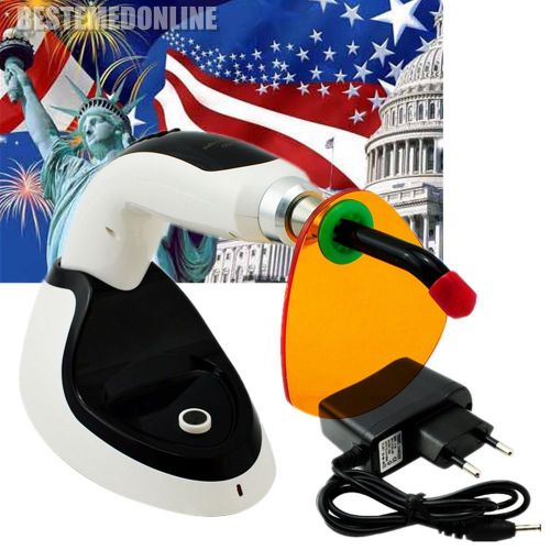 Dental 10W LED Curing Light Lamp 1800MW/cm2 Teeth Whitening Accelerator From USA