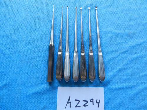 KMedic Surgical Orthopedic Curette Set  Lot of 7