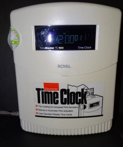 Royal TC100 Top Load Electronic Time Clock