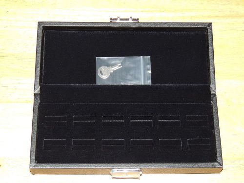 12 ring locking display storage box new for sale