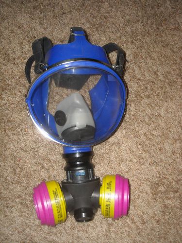 Survivair full gas mask with filters for sale