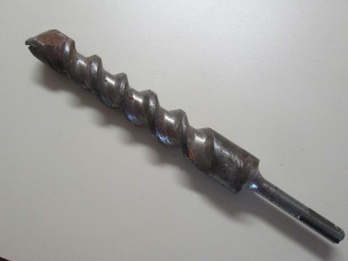 SDS Masonry Drill Bit 1 1/8&#034; x 8&#034; Used Sold as Core Only New Tips