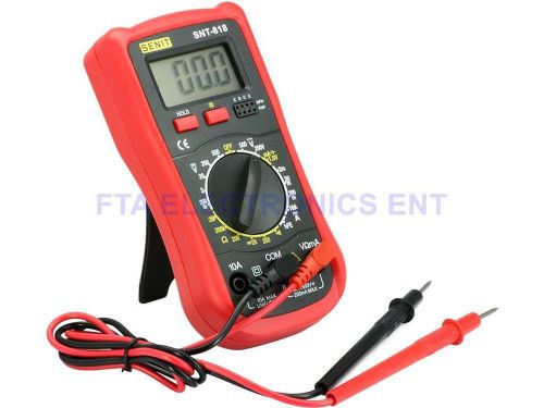 Handheld digital multitester ammeter voltmeter resistance voltage multimeter for sale
