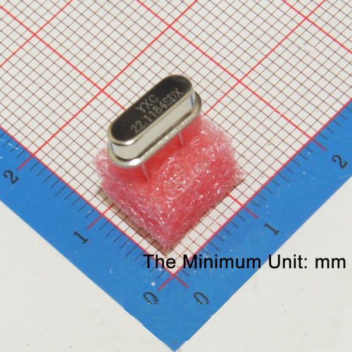 20pcs hc-49s 22.1184mhz crystal oscillator ±20ppm 20pf rosh high quality new for sale
