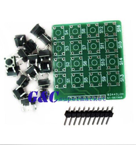 4x4 4*4 Matrix Keypad Keyboard module 16 Botton mcu For Arduino DIY M116