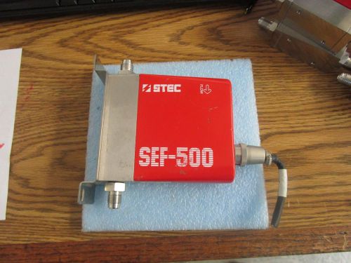 STEC: SEF-500.  SEF-510  Mass Flow Controller. Gas: N2,  Cal: N2 C.F. 100. &lt;
