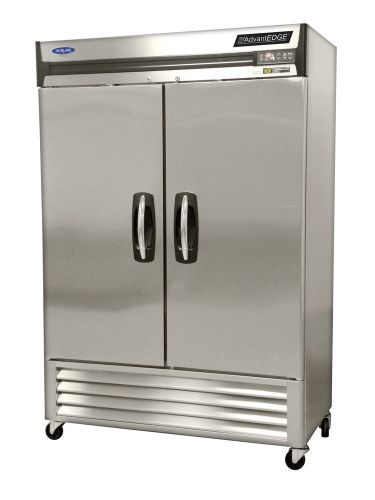 Nor-lake advantedge nlr49-s, 2 door reach-in refregirator with vinyl hygienic sh for sale