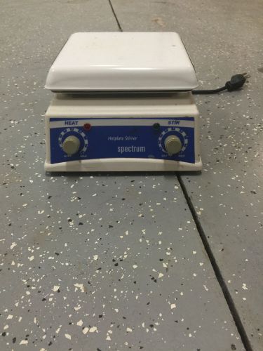 Spectrum magnetic stirring hot plate, 7.5 x 7.5in. for sale