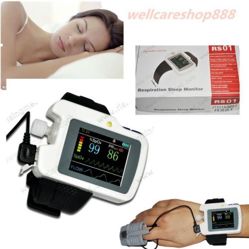 Contec quality respiration sleep monitor fda ce approved rs01 for sale