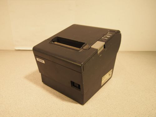 Epson m129h tm-t88iv receipt printer pos parallel black tested works for sale