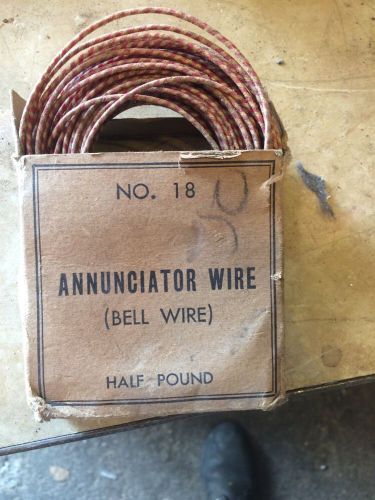 Vintage # 18 Annunciator Wire