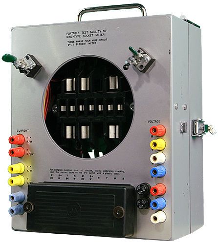 Westinghouse portable test facility for ring-type socket electric meter for sale