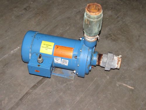 Emerson p63fwg-4365/sf 1.15/1.0 motor 3hp 3450rpm w/gould pump 3mc1h5a0 **good** for sale