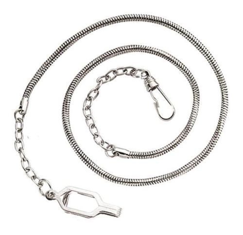 HEROS PRIDE 4014N Whistle Chain, Metal, Nickel Fire EMS EMT Public safety