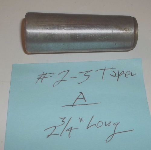 # 2 – 3 MORSE TAPER SLEEVE ADAPTER FOR LATHE DRILL PRESS MILLING MACHINE (A)